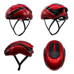 Jogo de capacete de bicicleta 2.0 para adultos, corrida de estrada, ciclismo, aerodinâmico