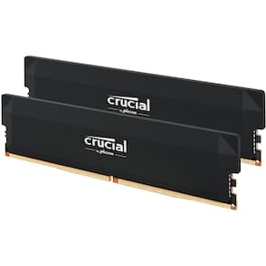 Kit DDR5 RAM Crucial Pro de 64 GB (2x32 GB) 6000 MHz CL40 preto