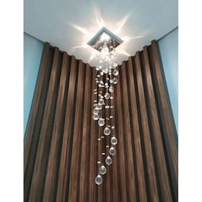 Lustre para cabeceira Sala, corredor, hall em cristal Base 14x14