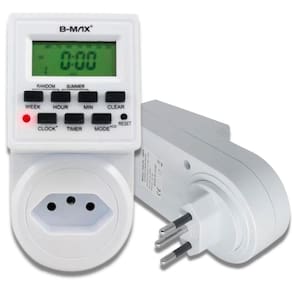 Temporizador Timer Relógio Digital Programável Tomada Bivolt