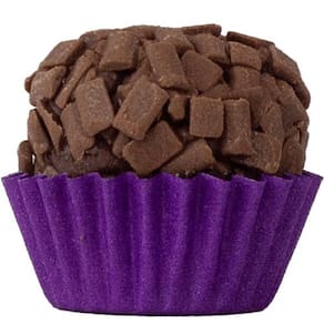 Forminha Para Doces Cores Intensas Liso Nº 5 Roxo - 100 Un