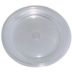 Prato Crystal Descartável Neon 15cm Natural - 10 Un