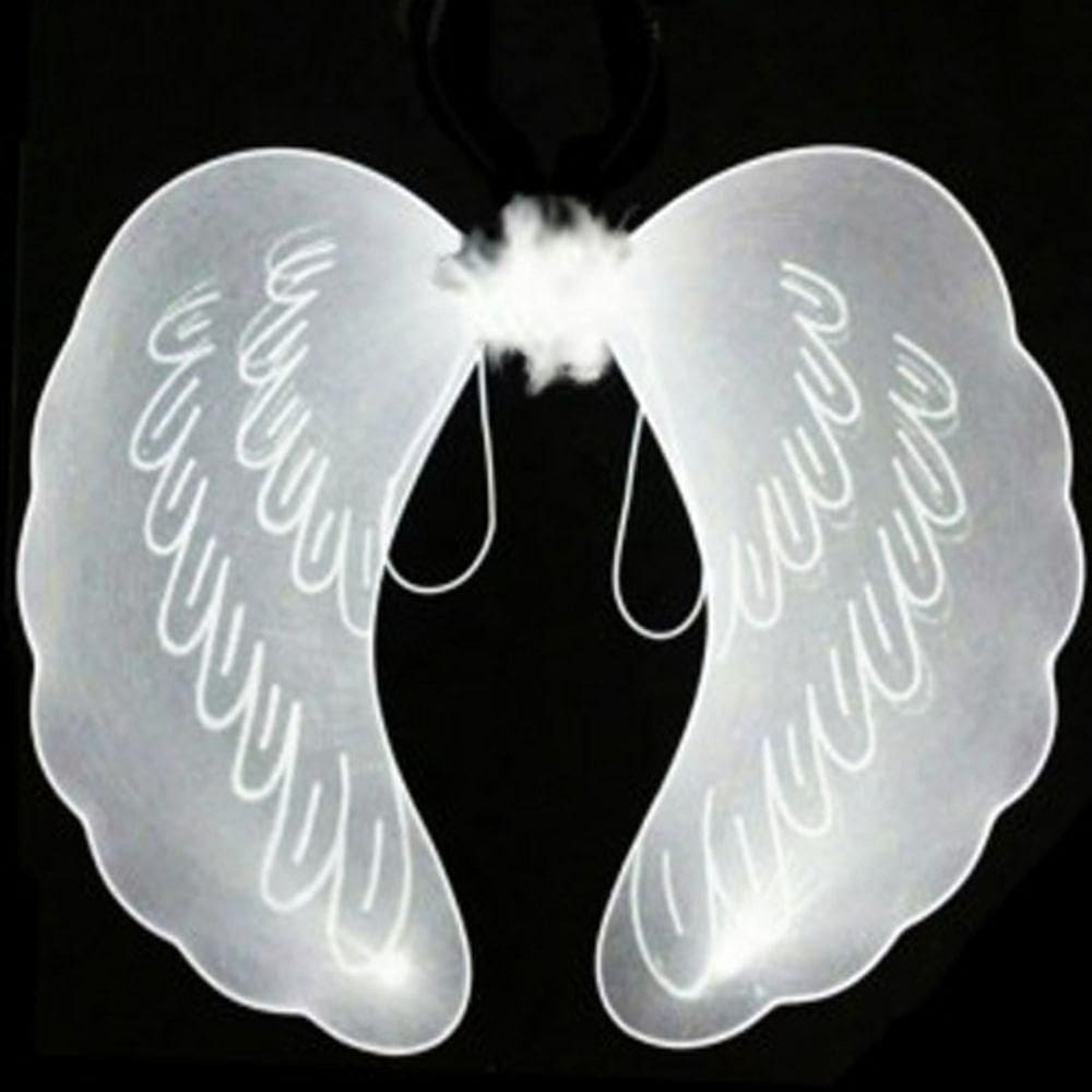 Acessório Asa De Anjo Branco 30cm - 1 Un