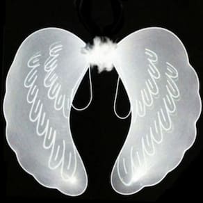 Acessório Asa De Anjo Branco 30cm - 1 Un