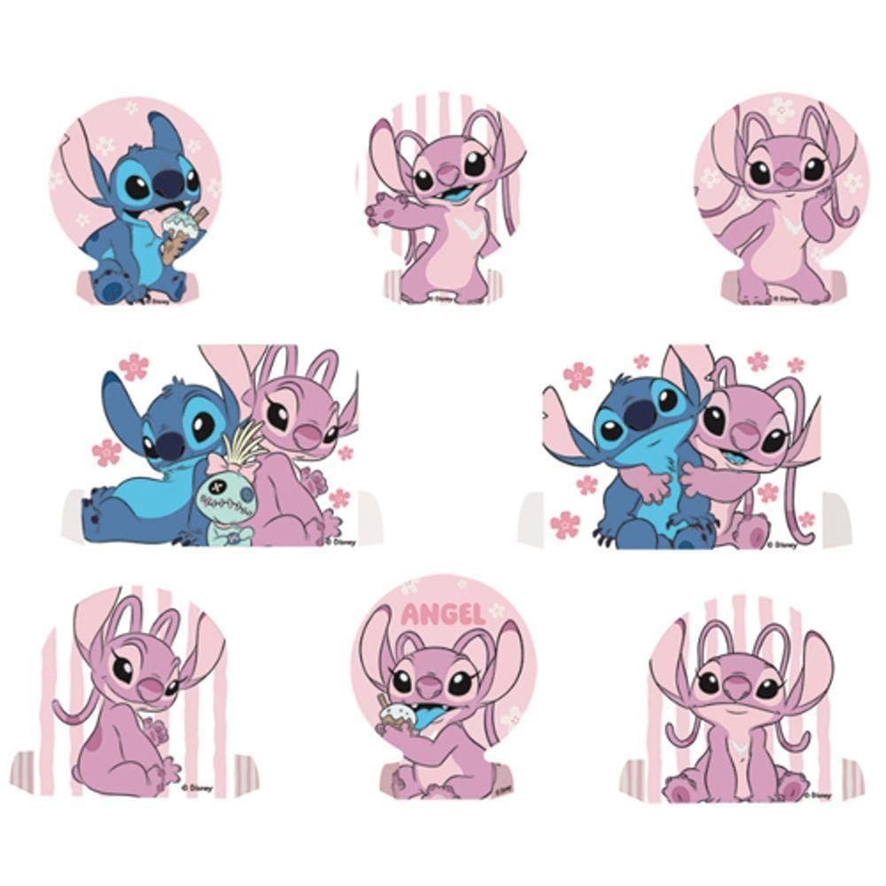 Decoracão De Mesa Angel Stitch New - 8 Un