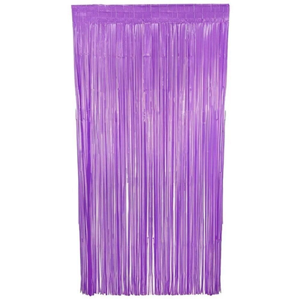 Cortina Neon 1,00x2,00 Metros Roxo - 1 Un