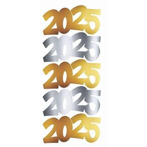 Aplique Artesanal Cartonado Réveillon 2025 P - 15 Un