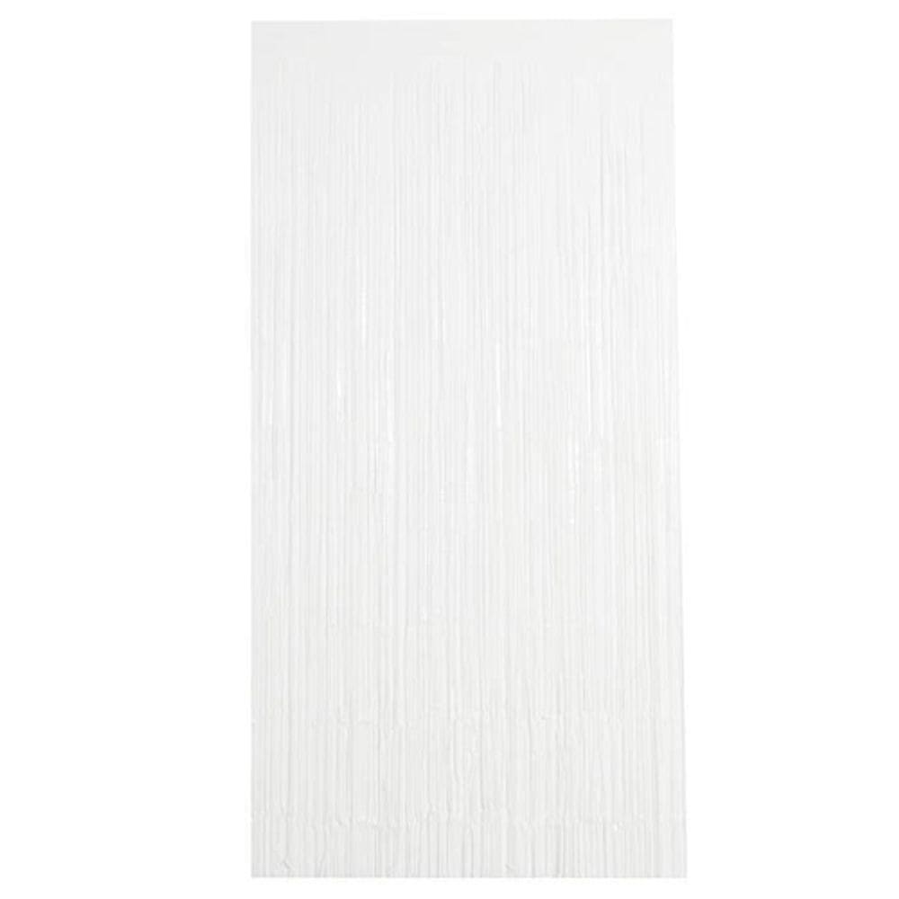Cortina Metalizada 100x200cm Branca - 1 Un