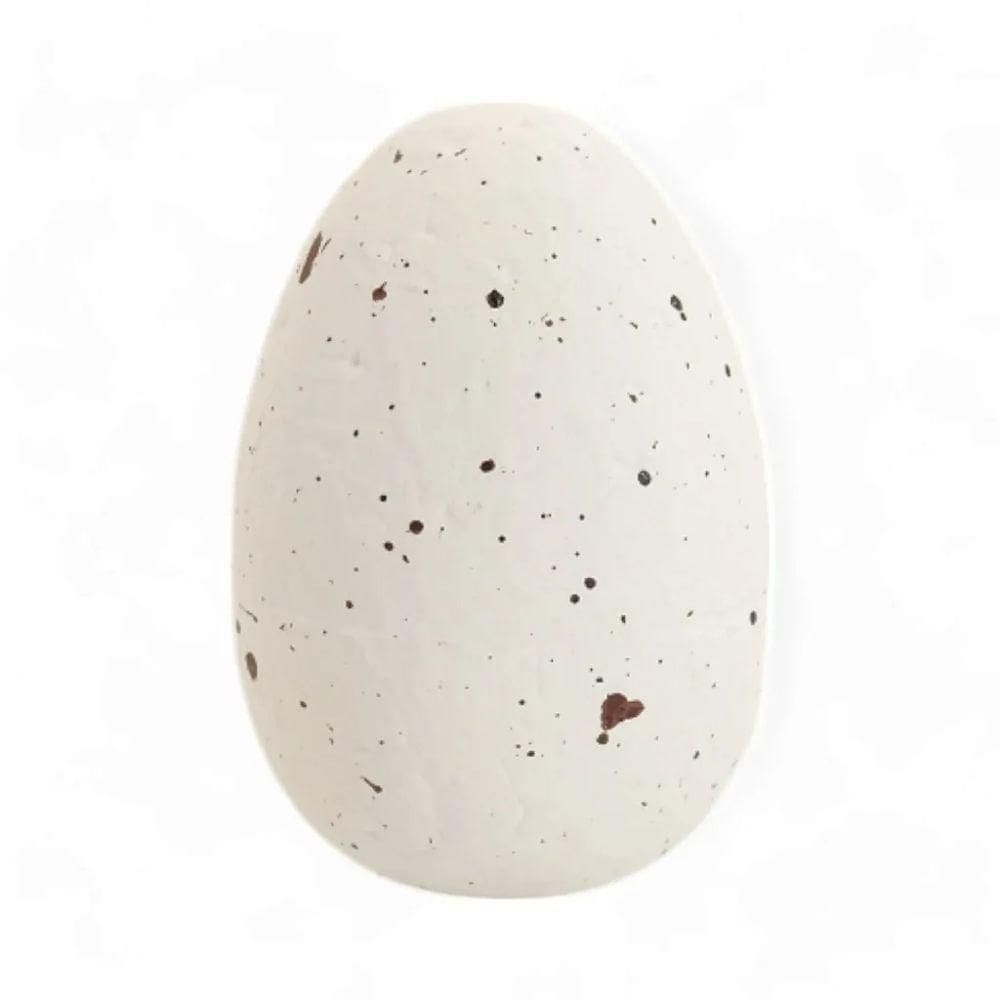 Ovos Decorativos Branco 3x2x2cm - 36 Un