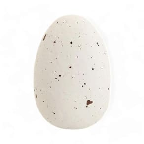 Ovos Decorativos Branco 3x2x2cm - 36 Un