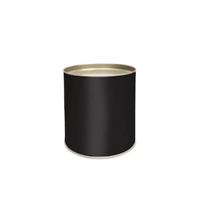 Lata Para Doces Color Preto 10x7cm - 12 Un