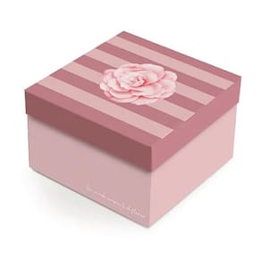Kit Caixa Quadrada Camélia G 32x32x13cm - 10 Un