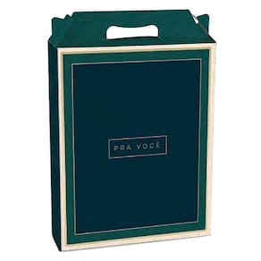 Kit Caixa Maleta Retangular Vertical James P 15x6x18cm - 10 Un