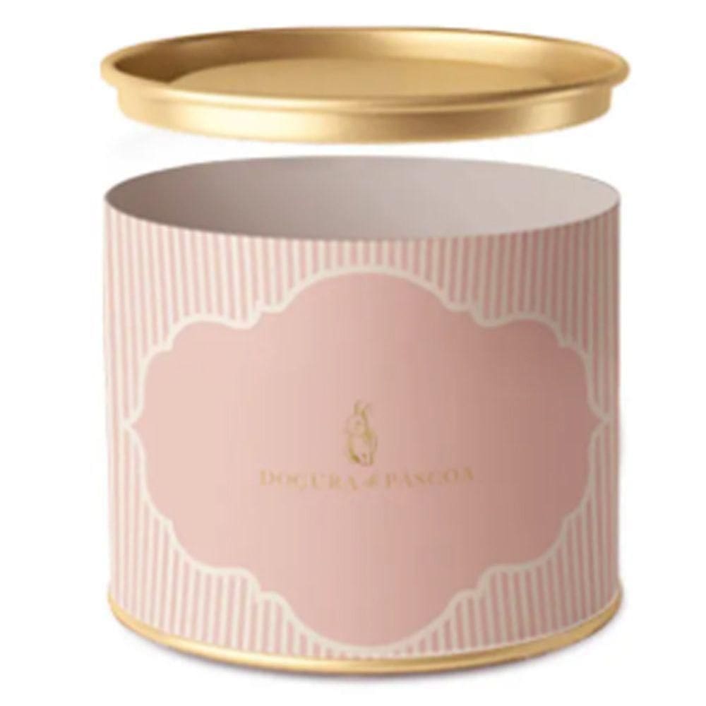 Lata Para Ovo Rígida 350g Páscoa Lavie Fou-med Composê 10x18cm - 12 Un