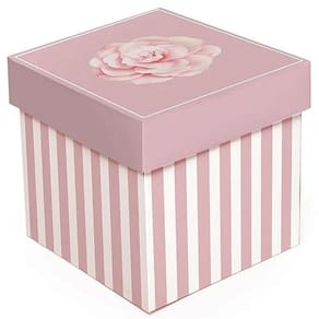 Kit Caixa Cubo Camélia M 15x15x15cm - 10 Un