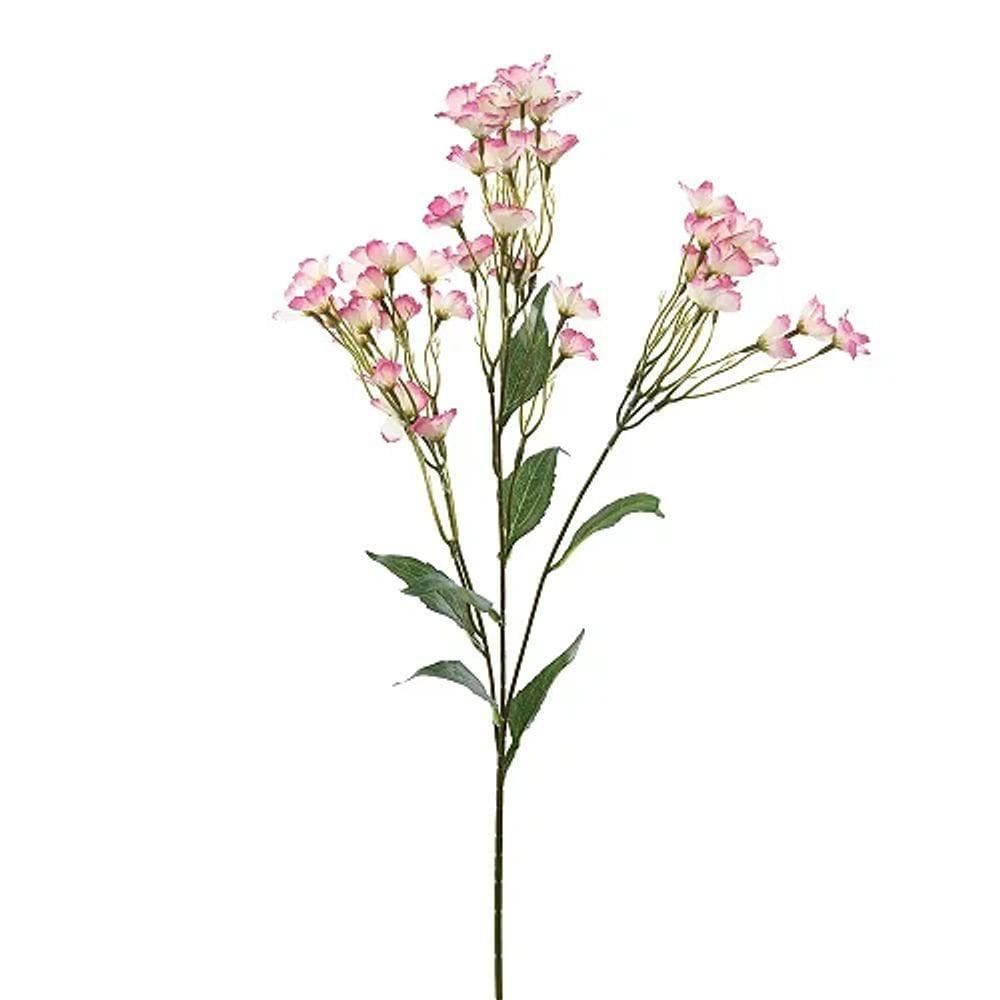 Flores Decorativas Permanentes - Haste Flores 73cm Lilás - 6 Hastes