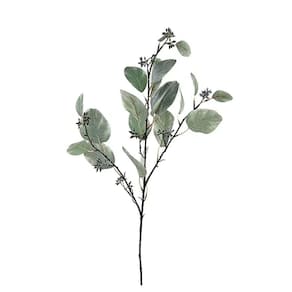 Galhos Decorativos Permanentes - Pick Eucalipto 76cm Verde - 6 Hastes