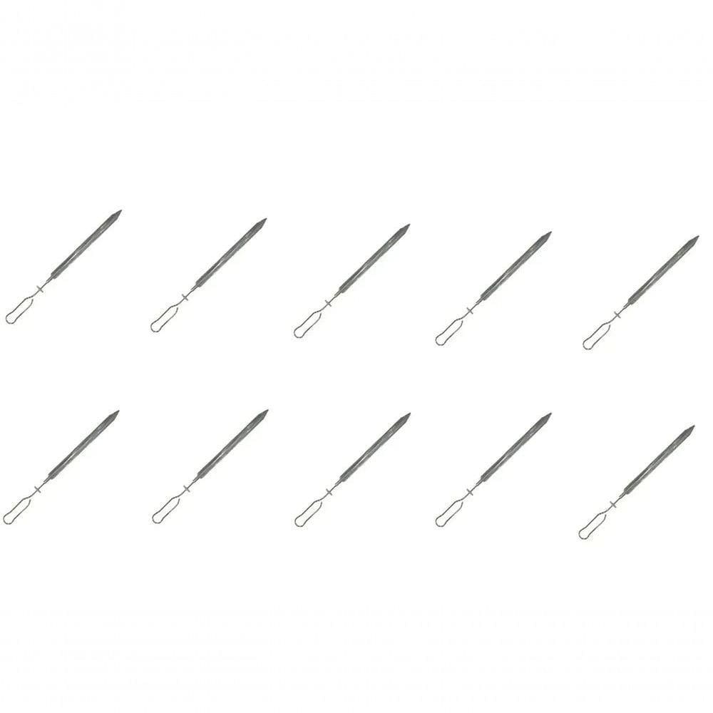 Kit 10 Espetos 25mm Para Boi Comercial Lobo Churrasqueiras - Linha Churrascaria Tamanho 50
