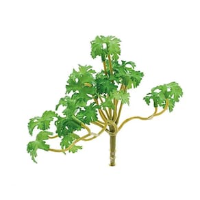 Folhas Decorativas Permanentes - Pick Folhagem 14cm Verde - 6 Buquês
