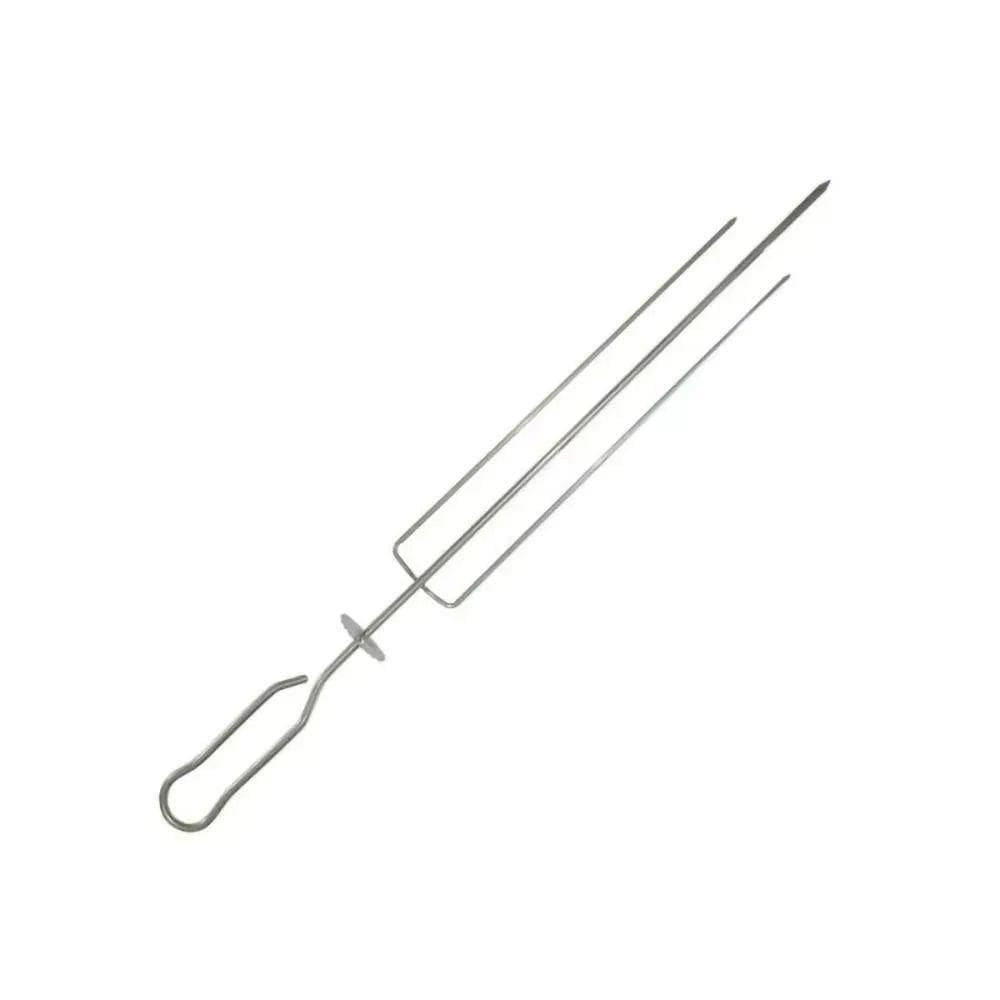 Kit 10 Espetos Tridente Comercial Lobo Churrasqueiras - Linha Churrascaria Tamanho 50
