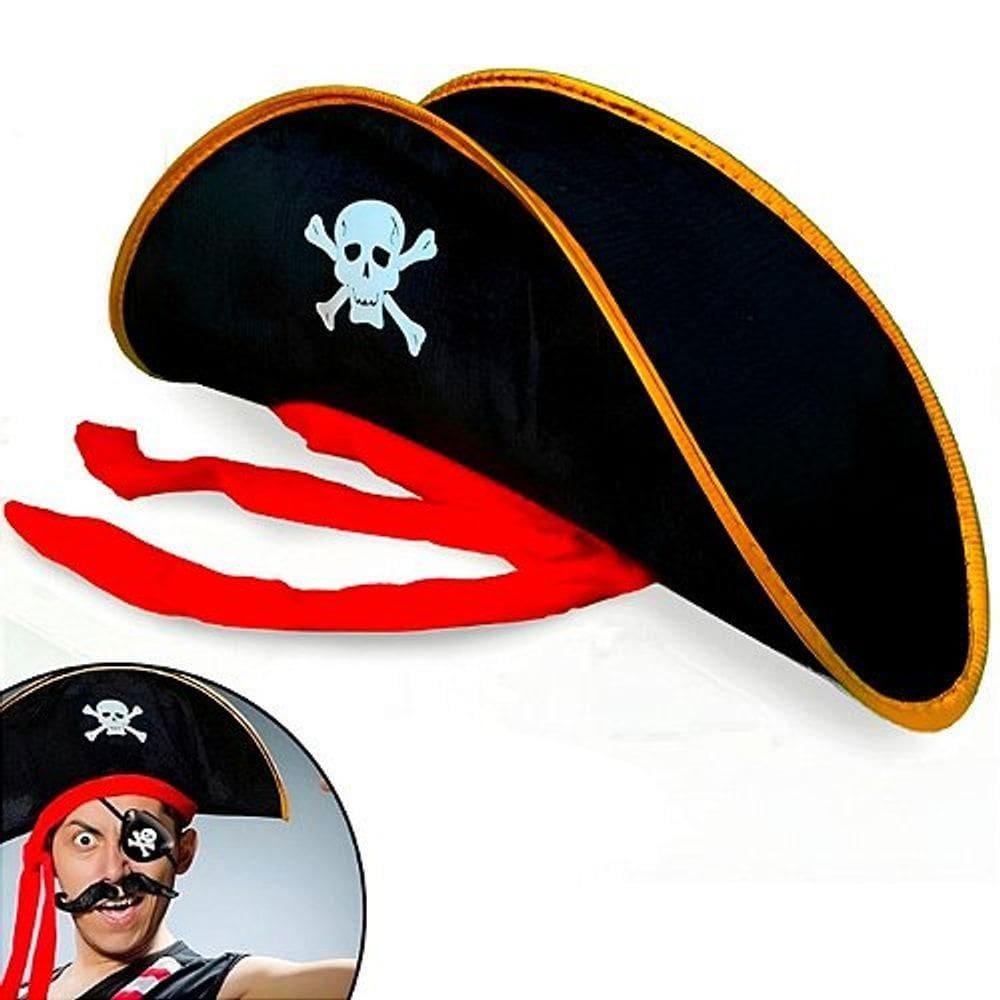 Chapéu Pirata Luxo - Para Festas