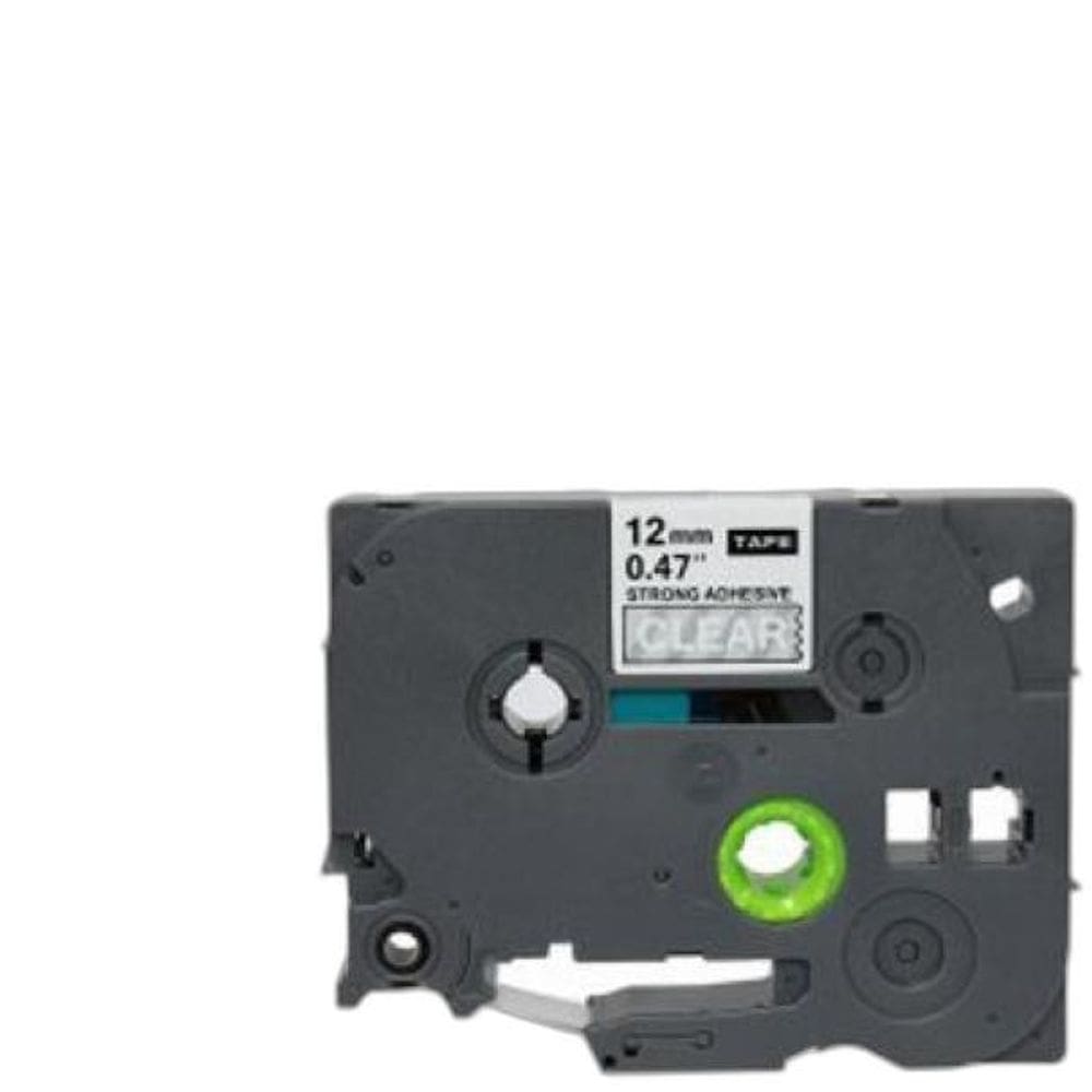 Fita Strong Compatível Brother Tz 335 Branca No Incolor 12Mm