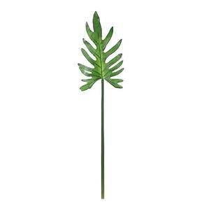 Folhas Decorativas Permanentes - Costela De Adão 84cm Verde - 6 Hastes