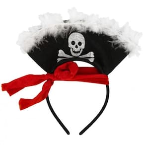 Tiara Pirata Luxo - Para Festas