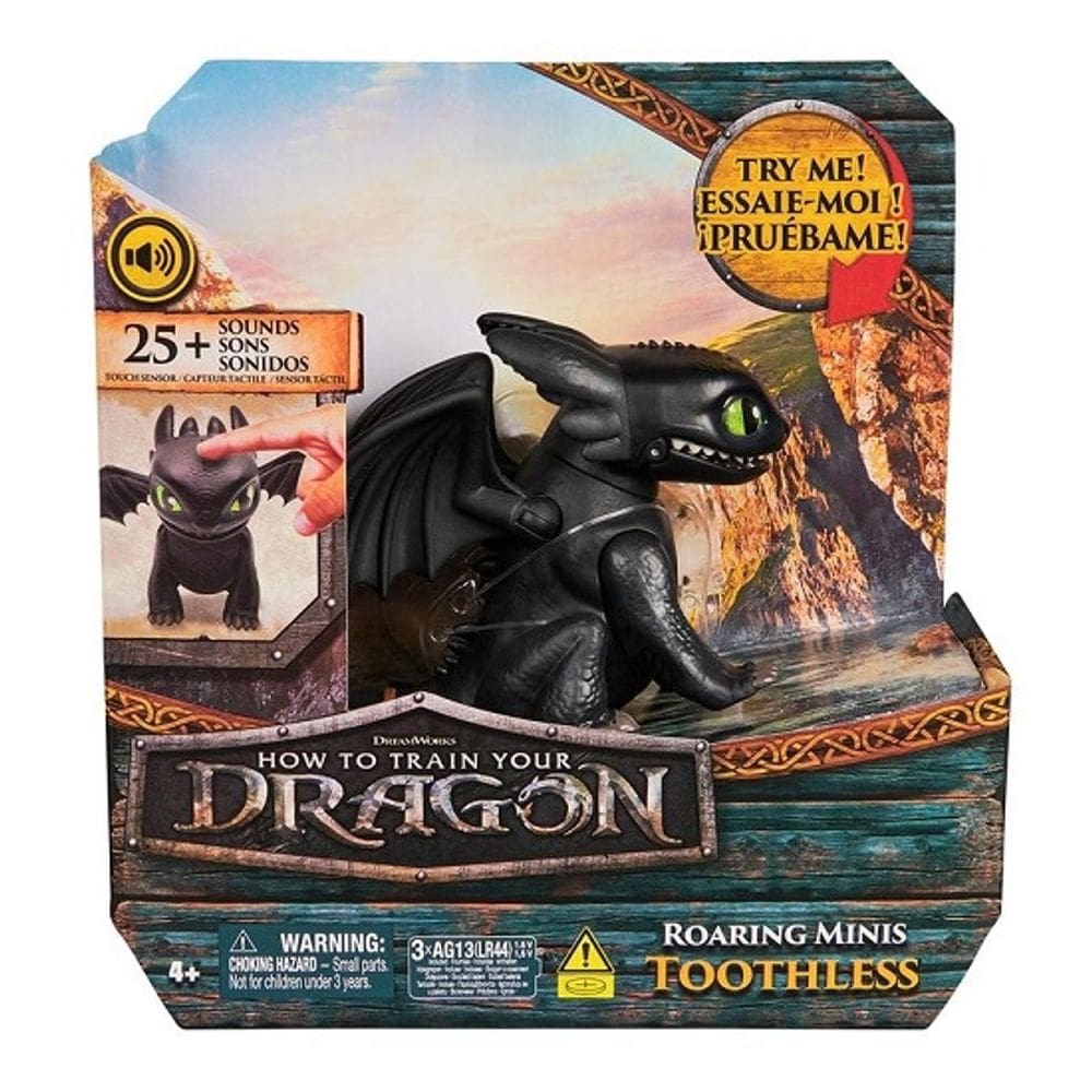 Como Treinar O Seu Dragao O Filme - Boneco Interativo Banguela 25 Sons - Sunny