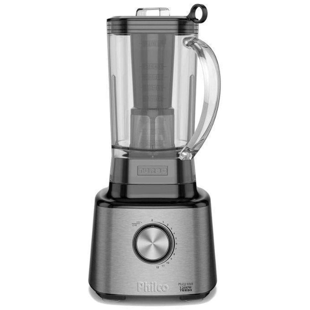 Liquidificador Philco Plq2100Pi 12Vel 3L 1200W Prateado 110V