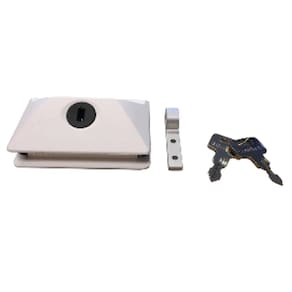 Fechaduras de entrada Southco MG-01-110-70 Cor branca