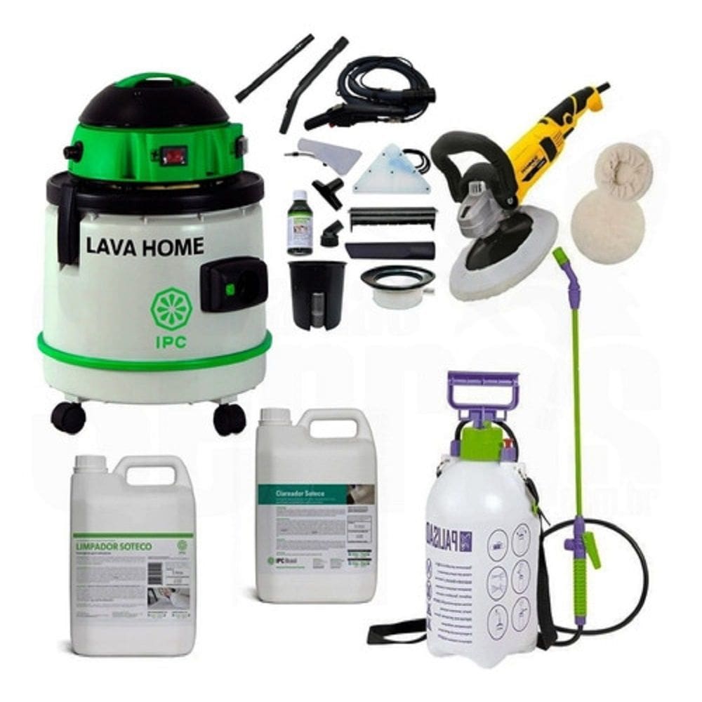 Extratora Aspirador 1250w 27l Lava Home Ipc + Kit Completo