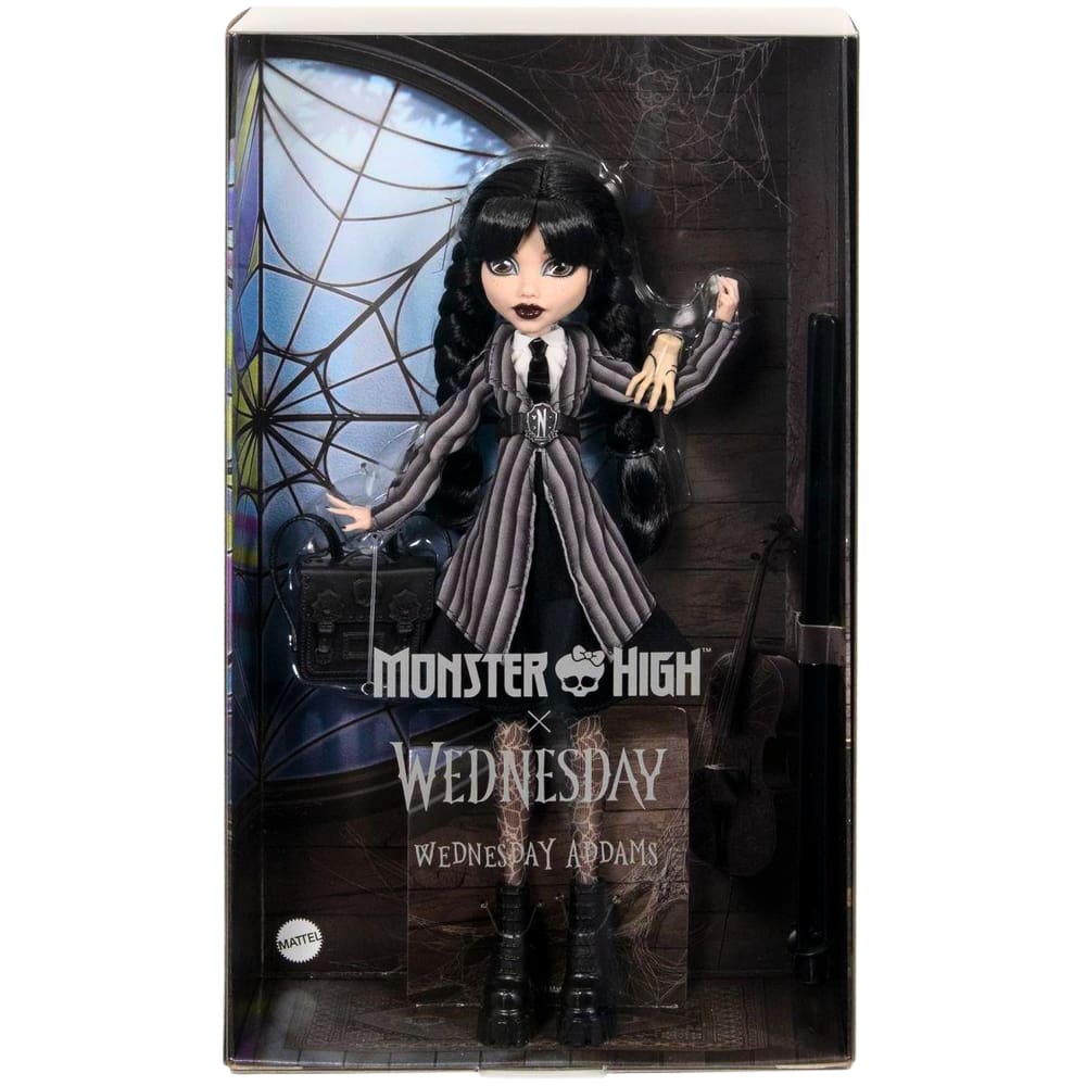 Boneca Monster High Wandinha Addams Enid Core HXJ04 Mattel