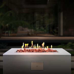 Lareira A Gás Fire Pit De Jardim Afrodite 100cm