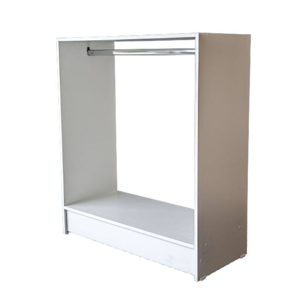 Balcão Loja Central Arara 100% Mdf Branco Desmontado - Suprema Móveis