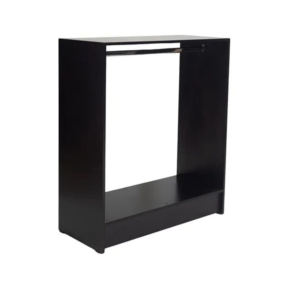 Balcão Loja Central Arara 100% Mdf Preto Desmontado - Suprema Móveis