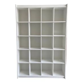 Estante Colmeia Organizadora Lojas E Comércios 100% Mdf Branco - Suprema Móveis