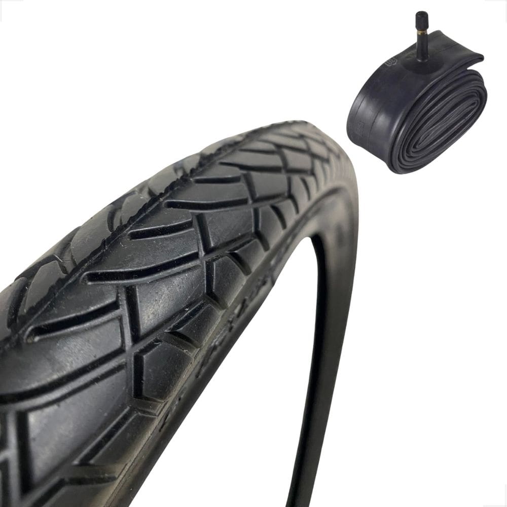 Pneu Bicicleta Shiver tipo praieiro Aro 24 X 1.95 + Camara de ar aro 24 shiver bico grosso