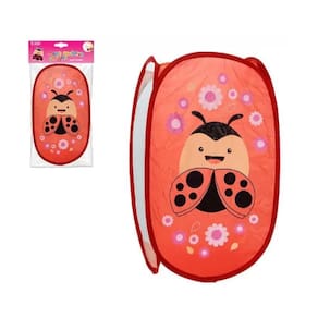 Cesto Organizador Roupa Suja Infantil Telado Joaninha