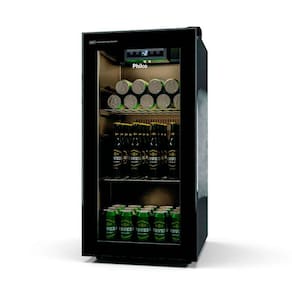 Cervejeira Porta De Vidro Philco 91 Litros 3 em 1 Display Digital PCV142P Preta 127V