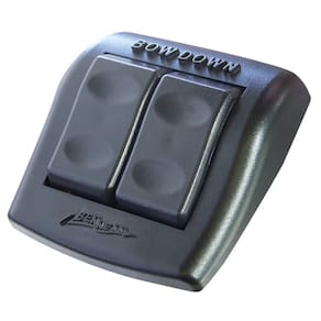 Interruptor eletrônico Bennett Marine ES2000 Euro-Style Preto