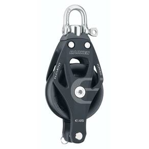 Bloco de barco à vela HARKEN Premium de 45 mm giratório único com cesto