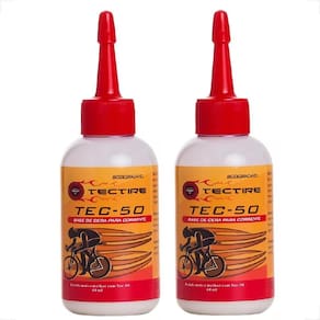Par Óleo Lubrificante Corrente Tectire Tec-50 Bio Cera Bike 60ml Bicicleta Bike Mtb Speed