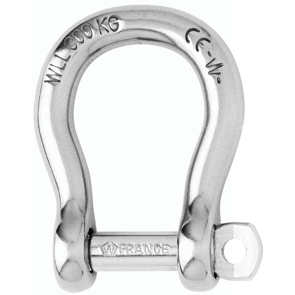 Manilha de arco com travamento automático Wichard de diâmetro 6 mm - 1/4 de polegada