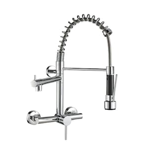 Torneira de Cozinha Gourmet de Parede Misturador Monocomando Padrão Nacional