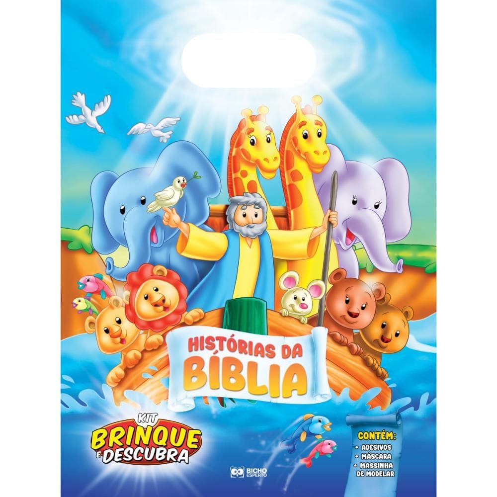 Kit Brinque E Descubra - Historias Da Biblia