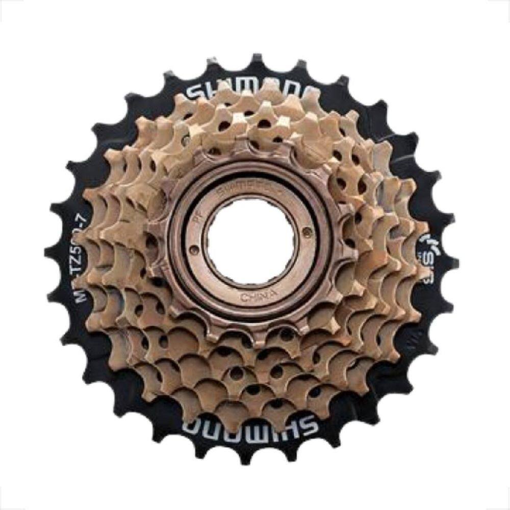 Catraca Roda Livre Rosca Shimano Tourney Tz500 7v 14 28 Dentes Bike Bicicleta Mtb