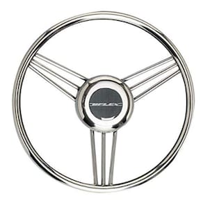 Volante Uflex V27 Ultraflex em aço inoxidável não magnético