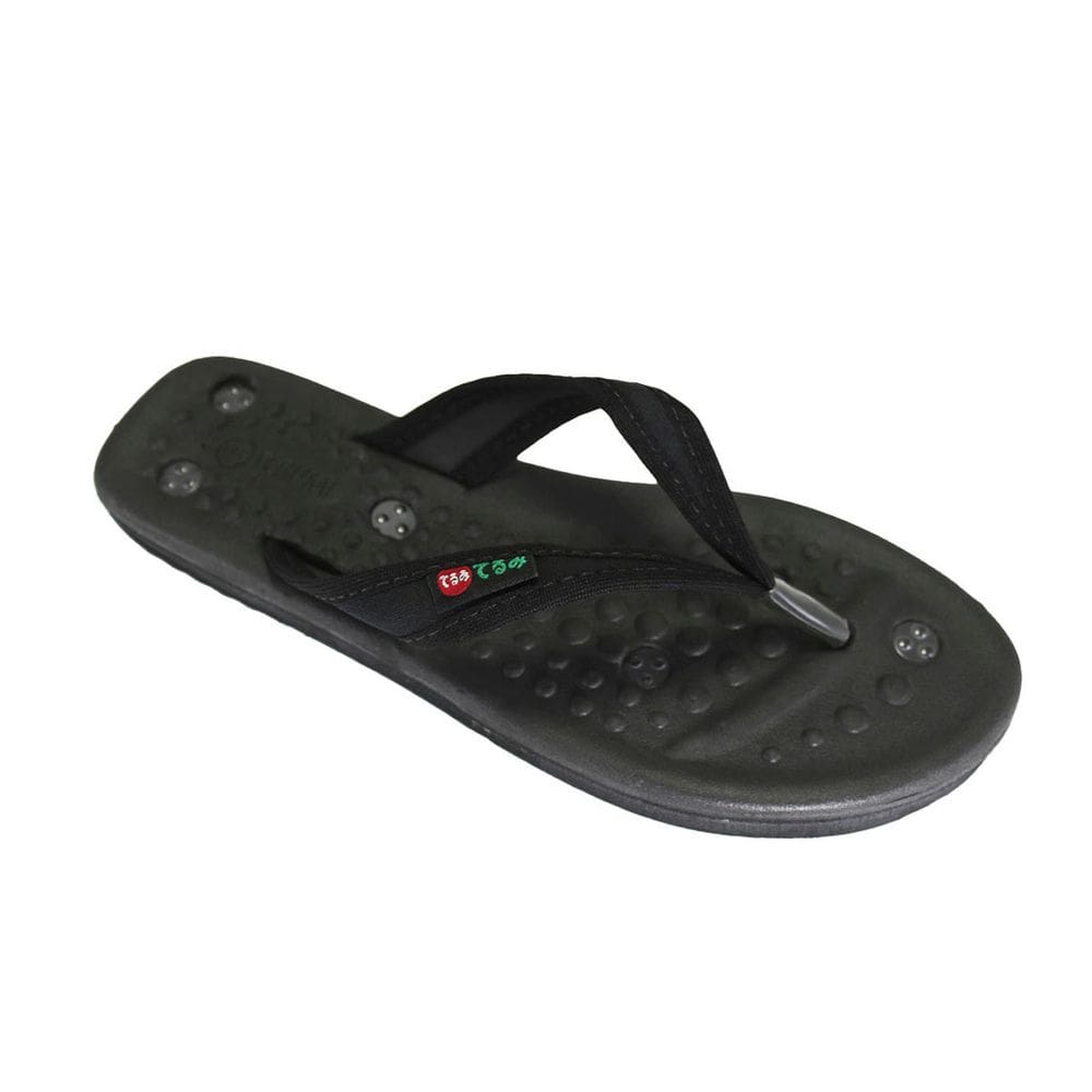 Chinelo Dedo Baixo Fino Magnético Kelly Preto 39 Par - Terumi