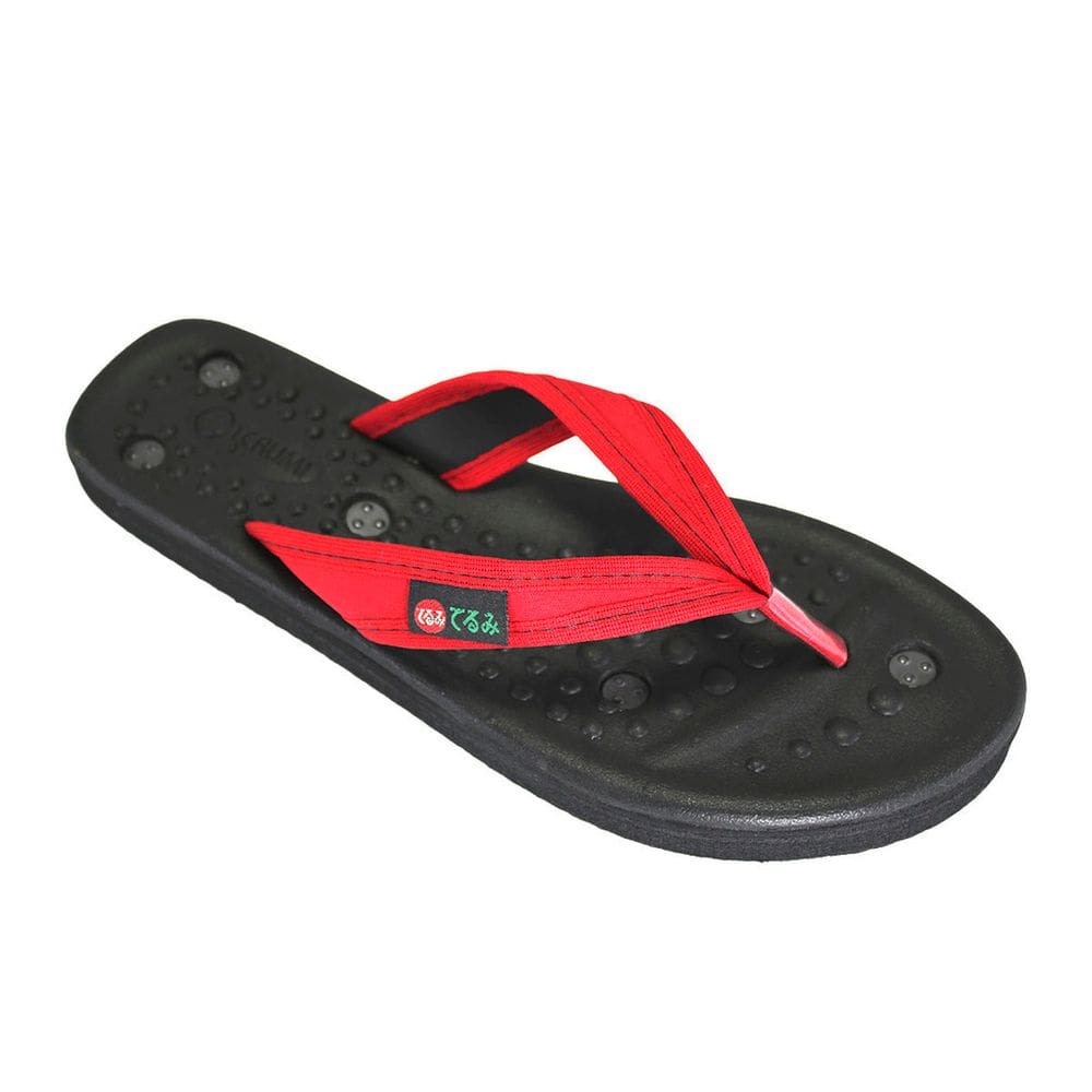 Chinelo Dedo Baixo Fino Magnético Kelly Vermelho 34 Par - Terumi